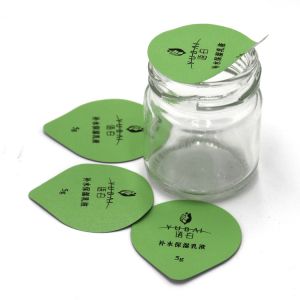 35mm for powder precut foil lid printed your logo