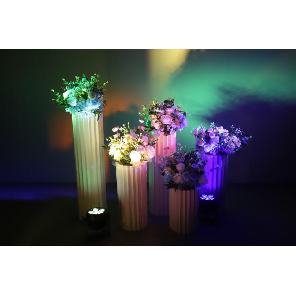 Waterproof RGBWA UV 6in1 Uplights Battery Wireless Par Light Stage Lighting 6*20W Battery Power Led Par Light