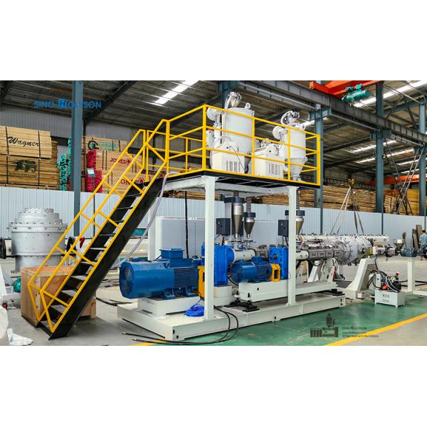 Width 600mm PVC Angle Line Making Machine For PVC Processing