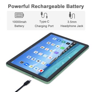 C idea 10.1 inch Educational Tablet for Students with Keyboard Mouse 2 SIM