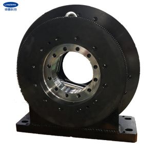 4 Jaws 220mm Diameter Pneumatic Laser Rotary Double Acting Chuck