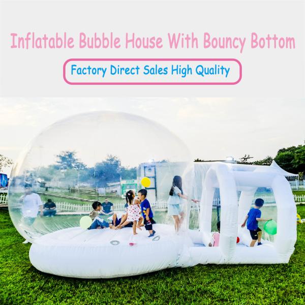 High Quality Commercial Balloon Inflatable Bubble House Tent with Bouncing