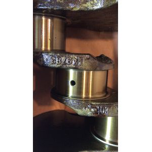 Forklift 4D95E 4D95S Diesel Engine Polishing Crankshaft 6202-31-1100 6207-31