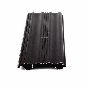 Factory Price Black 6063 Aluminum Roller Shutter Slat Profile