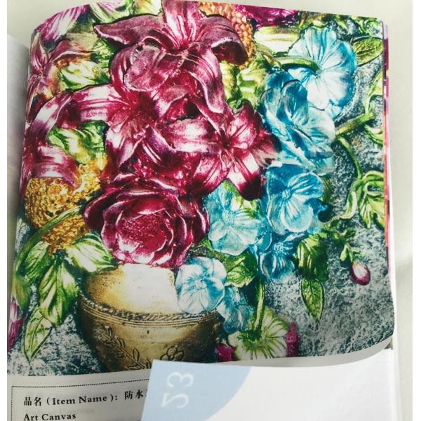 Buy Eco-solvent Cotton Waterproof Banner Art Fabric Canvas Outdoor at wholesale prices