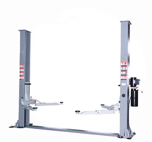 CE Approved Low Ceiling Car Lifts Cheap Price Single Side Manual Unlock Two Post Car Lift 4500kg/1800mm