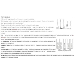 Human Immuno Fecal Occult Blood Test With Ce Certificate