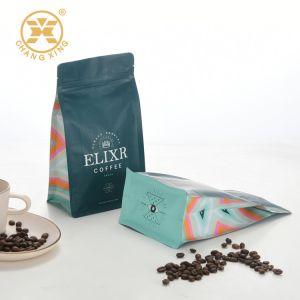 100 Food Grade Coffee Packaging Bags With Zipper Eco Friendly Tea Bag Packaging