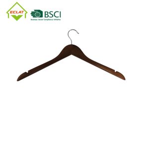 China Wardrobe Camisole Skirt Non Slip Cedar Wood Clothes Hangers on sale