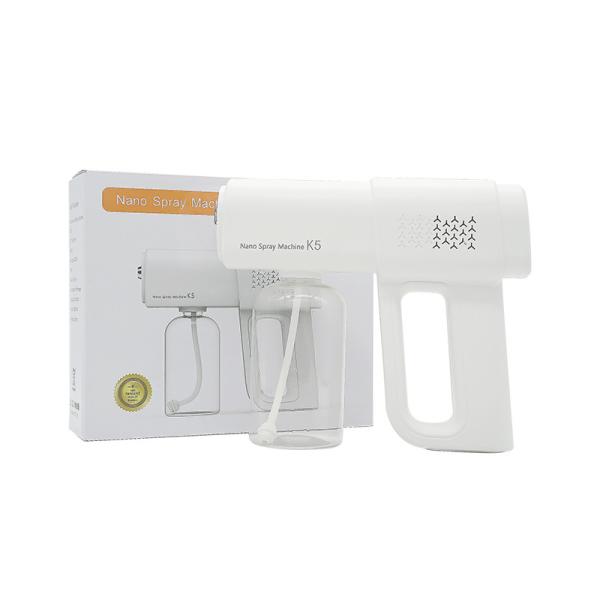 Buy White Nano Spray Machine Disinfection Spray Gun Large Capacity Use Time 4 Hours at wholesale prices