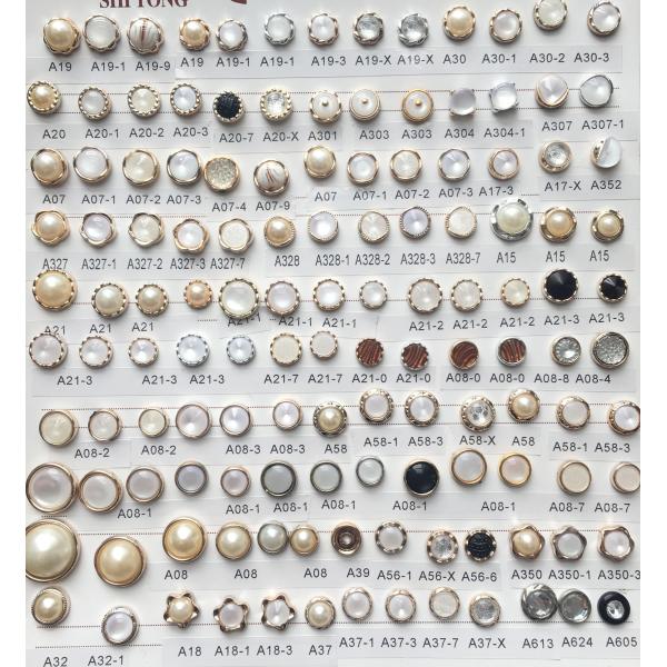 wholesale 2019 ABS Oil black plastic button sew-on shank abs plastic dome shank buttons