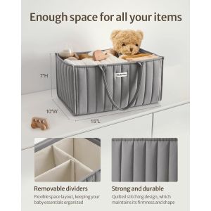 Keep Your Nursery Clutter-Free with Plastic Storage Boxes for Diapers and Baby