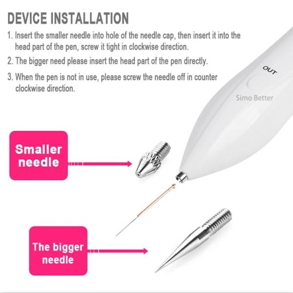 Home LCD Screen Cosmetic Devices Plasma Pen Beauty For Tattoo Removal