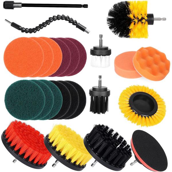 Buy Durable 10cm Drill Cleaning Brush Kit 24pcs Multifunctional at wholesale prices