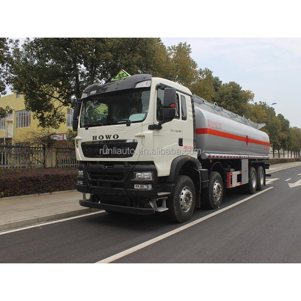 Shacman Delong Chemical Tank Truck Euro 6 80km/H Maximum Speed Fuel Tank Truck