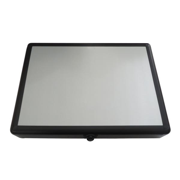 Ping Pong Racket Case Silver Black Pack , Table Tennis Racket Cover For Competition