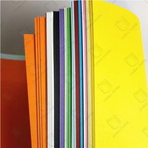 70-400GSM 100% Virgin Wood Pulp Paper Color Paper Color Board