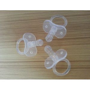 China Bpa free baby soother pacifier with cover (Silicone Teat) on sale