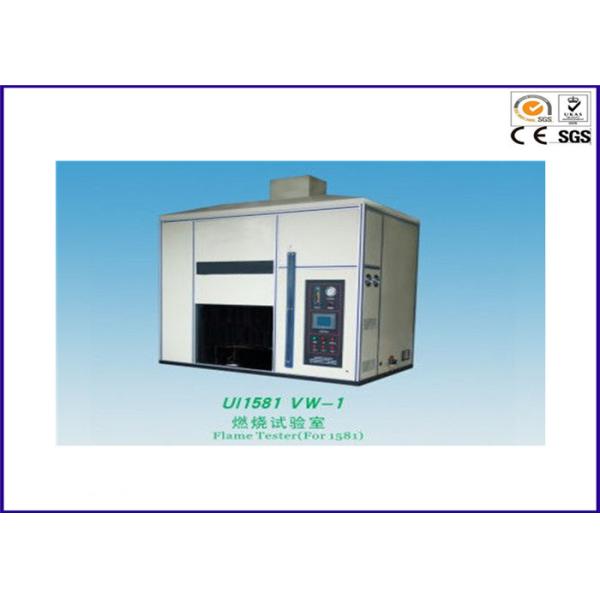 Buy Electric Wire Flame Test Chamber , Flame Test Apparatus For Finished Wire / Cord at wholesale prices