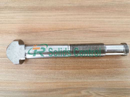 Tensioning bolts for shale shaker