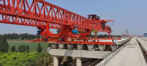 China Truss Type 100T Bridge Erection Machines Used In Bridge Construction on sale