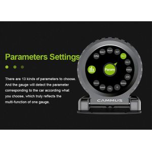 Cluster Programmer OBDII Autometer Turbo Boost Gauge 2.36 Inches