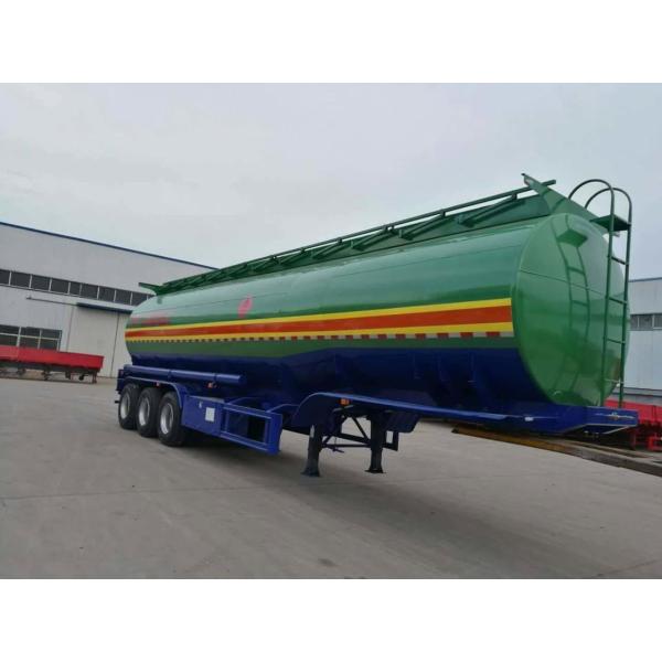 Buy 2/3 Axles Heavy Duty Aluminum Crude Oil Fuel Tank Tanker Semi Trailer with BPW Axle at wholesale prices