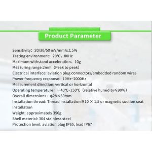Customized Support UNIVO UBZD5000Y Online Monitor Mechanical Vibration Speed