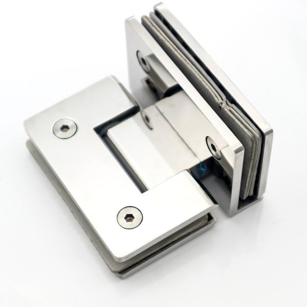 12mm Glass Shower Hinge in Heavy Duty Stainless Steel Material for Modern Bathrooms