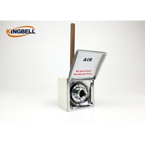 White French Standard Medical Gas Outlets N2 ICU Brass For Oxygen