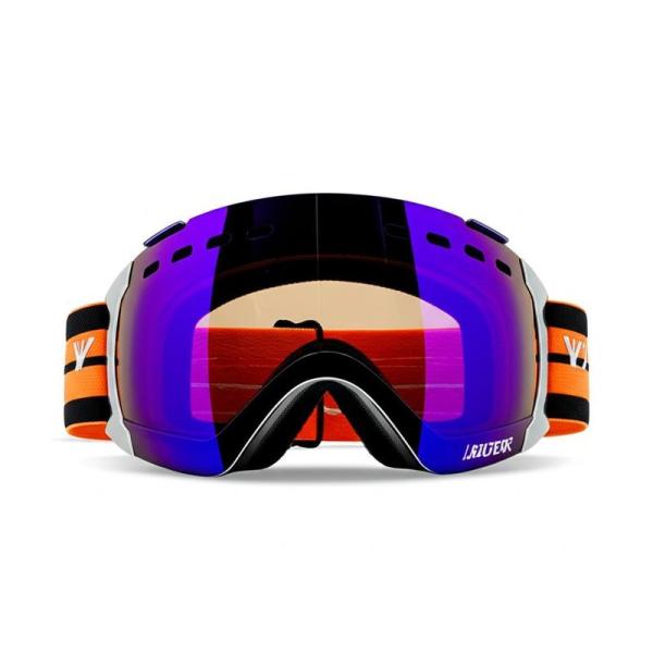 Buy Customizable Snowboard Goggles Any Color Dual Lens for Optimal Vision at wholesale prices