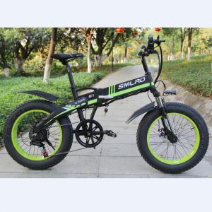 SMLRO Folding Electric Bike 20 Inch Wheels 30km/H Max Speed 350W