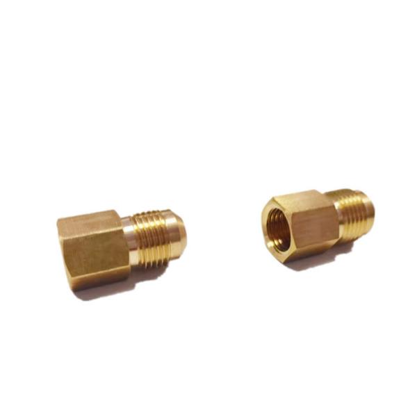 Buy 3/8 Fllare * 1/2 NPT Male Thread Brass Tube Fitting Brass Reducing Nipple at wholesale prices
