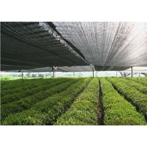 Raschel Knitted Shade Cloth For Plants , 50gsm HDPE With UV Garden Shade Net