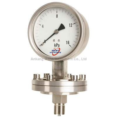 Buy PG-075 Low pressure diaphragm pressure gauge at wholesale prices