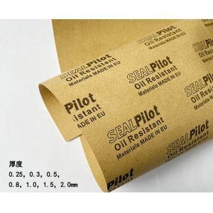 China 0.25mm Oil Proof Washer Paper with 180C Long Time Working Temp and 1.0m Width for Industrial Seals on sale