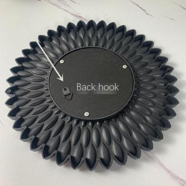 Multi-Functional Modern Gold Round Mirror Wall Art Home Office Decoration