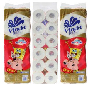 12rolls Paper Tissue Manufacturing Machine , 20bags/Min Tissue Roll Machine