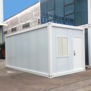 20ft Foldable Office Prefabricated Container House Easy Folding With Sandwich