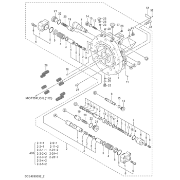 4699092 Parts scheme MOTOR;OIL