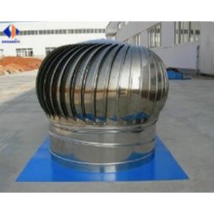 Non Power Roof Ventilation Fan Industrial 600mm Wind Turbo Roof Top Fan for