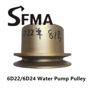 China OD127 Excavator One Groove 6D22 Water Pump Pulley on sale