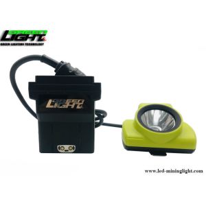 4.07W 25000lux 13.6Ah IP68 LED Mining Cap Lamp
