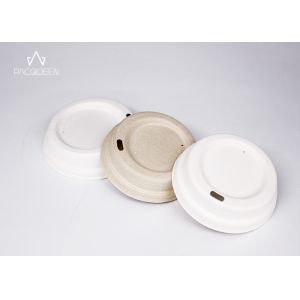 Compostable Disposable Lids Leakage Free Unique Styles Eco Friendly