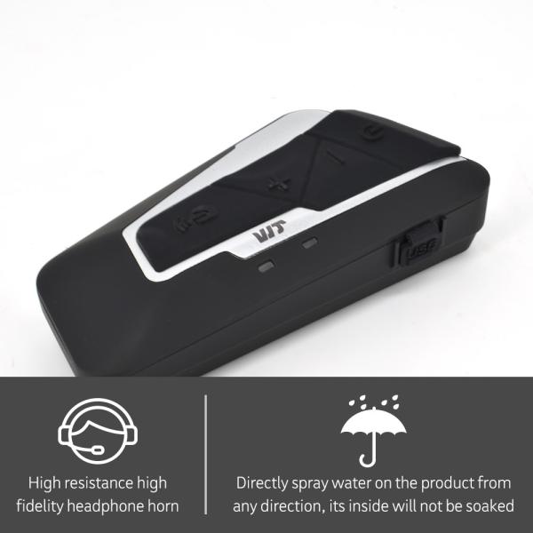 High Resistance High Fidelity Headset Speakers / Motorcycle Bluetooth Helmet