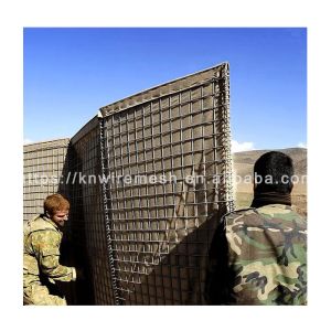 Military Sand Filled Heavy Galvanized Defensive Bastion Barriers Hesco Blast