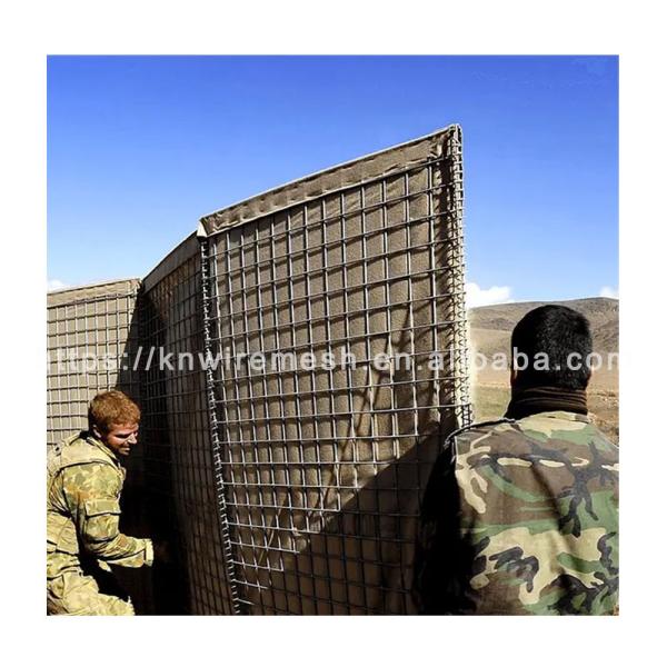 Military Sand Filled Heavy Galvanized Defensive Bastion Barriers Hesco Blast