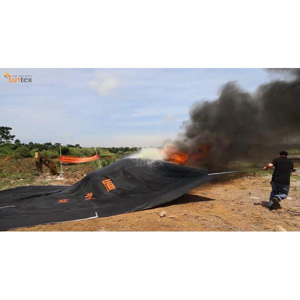 Buy PU Coated Fiberglass for EV CAR FIRE BLANKET at wholesale prices