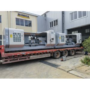 CNC Horizontal Grinding Lathe Machine With Grinding Wheel