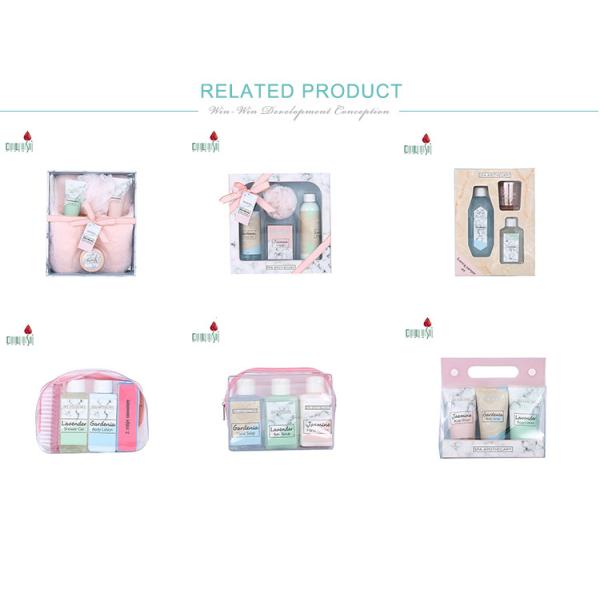 Bath Body Luxury Gift Set Home Spa Basket Aromatherapy Coconut Vanilla 9 Piece